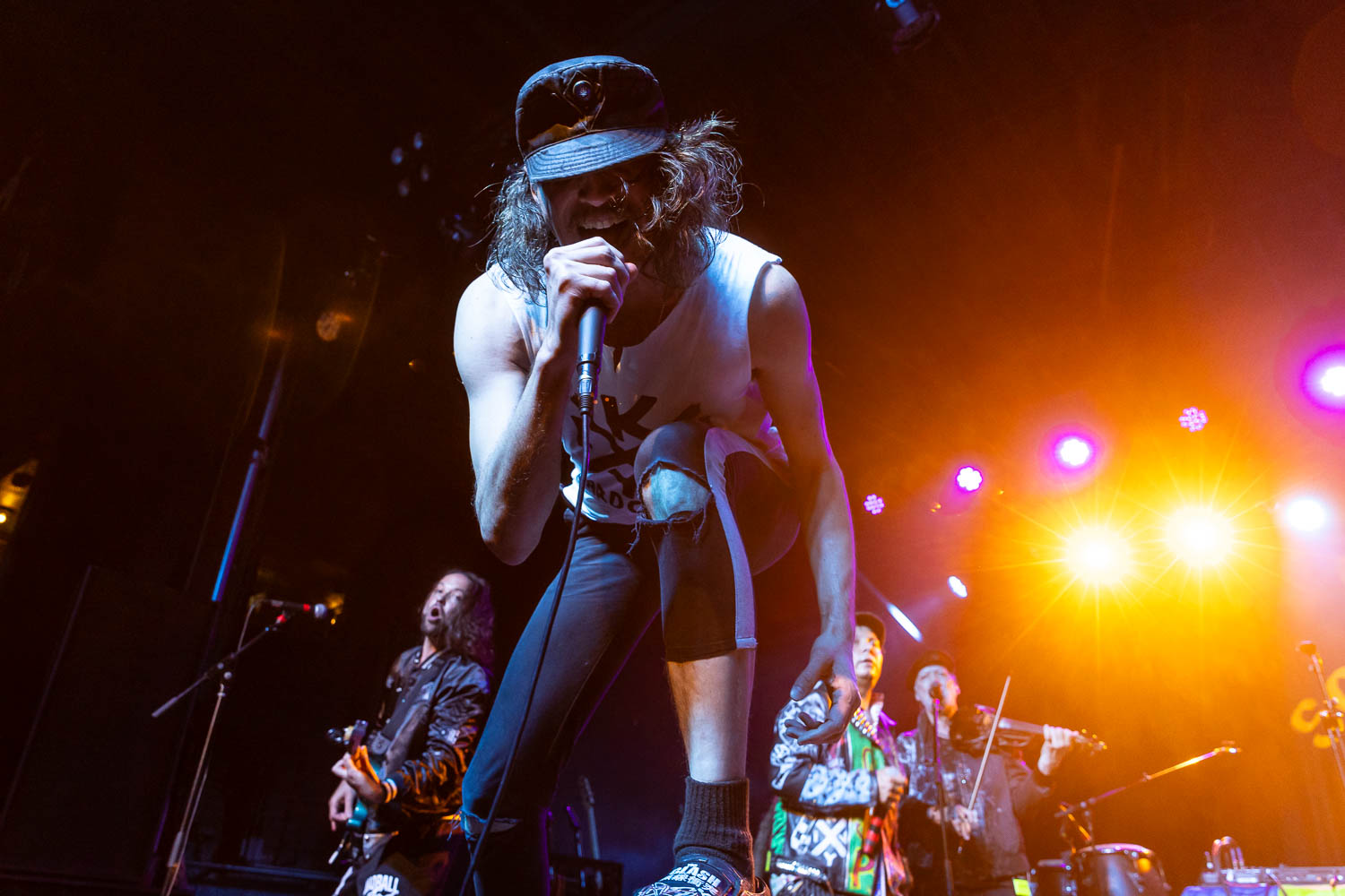 Eugene Hütz, lead singer of Gogol Bordello