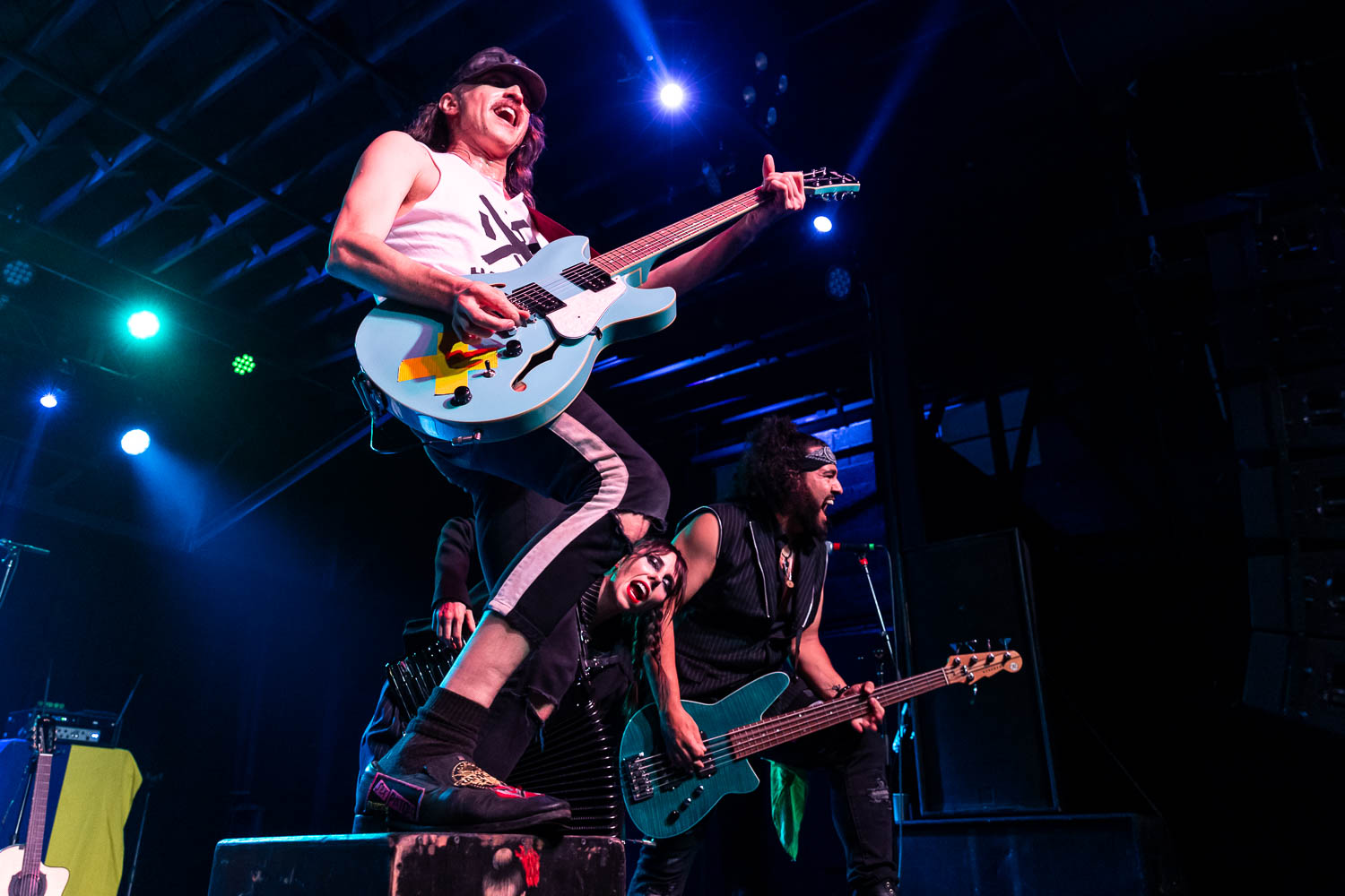 Eugene Hütz, lead singer of Gogol Bordello