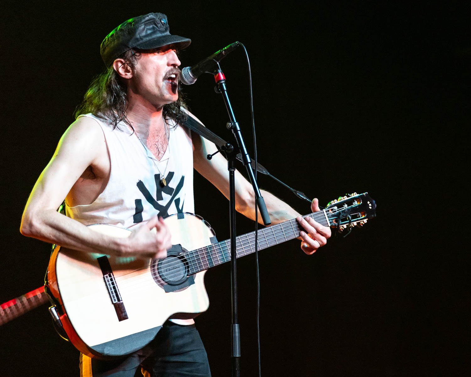 Eugene Hütz, lead singer of Gogol Bordello