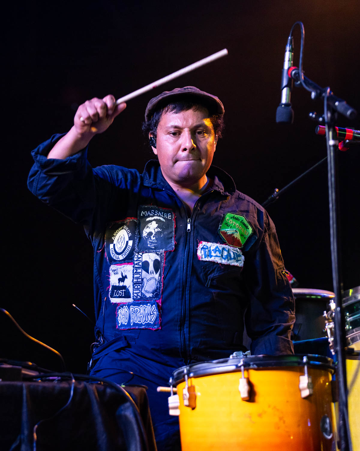 Pedro Erazo drumming for Puzzled Panther