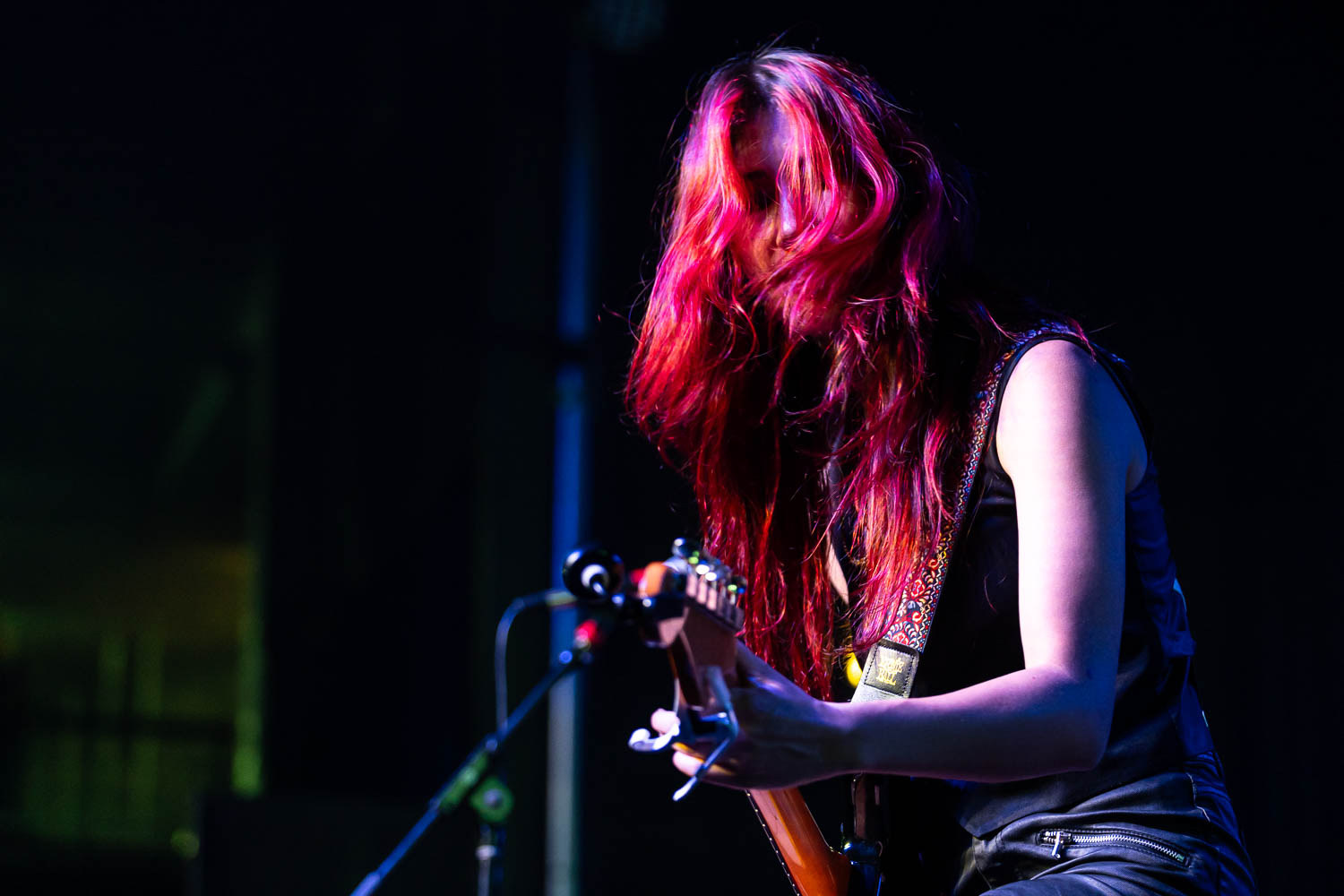 Kay Bontempo, guitarist of Puzzled Panther