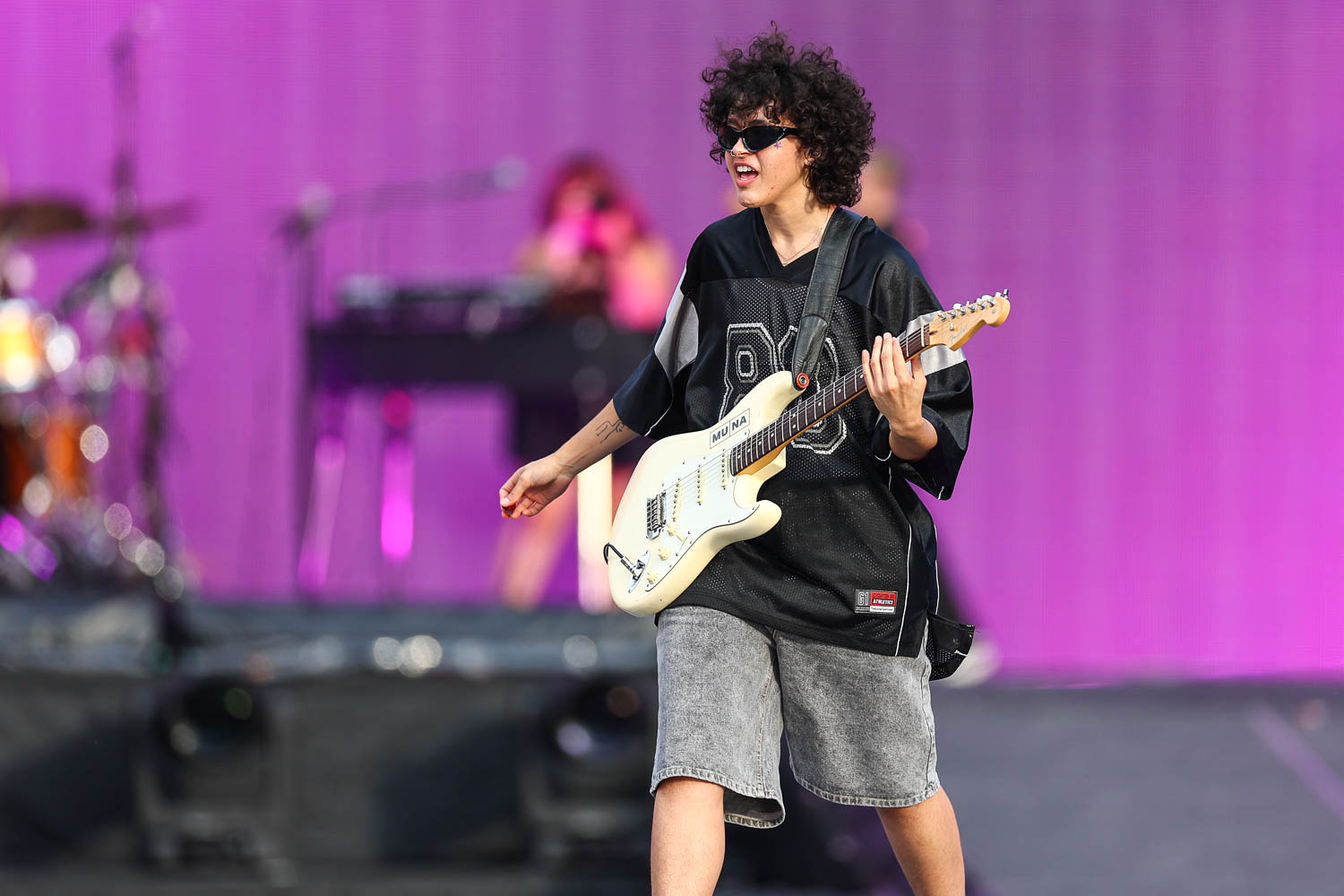 Naomi McPherson, guitarist of Muna