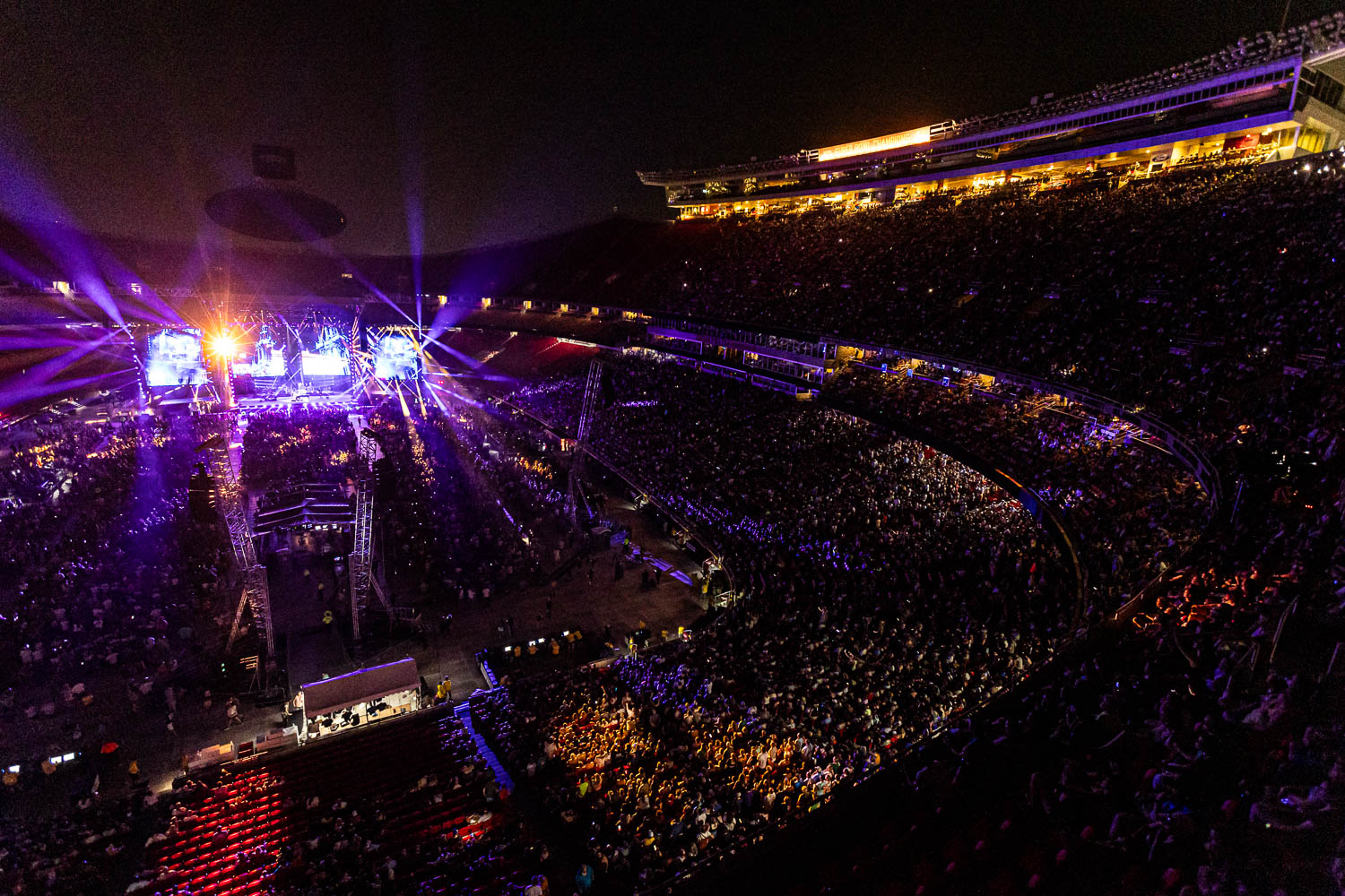 Billy Joel concert at GEHA Field at Arrowhead Stadium on Saturday, August 19, 2023.