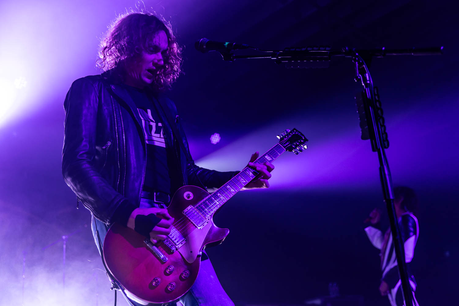 Dan Hawkins, guitarist of The Darkness