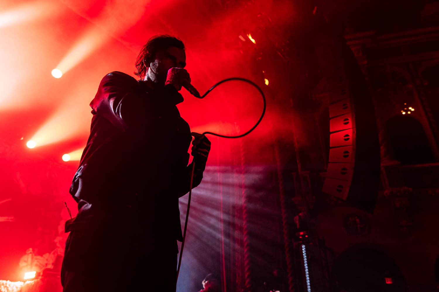 Bert McCracken, lead vocalist of The Used