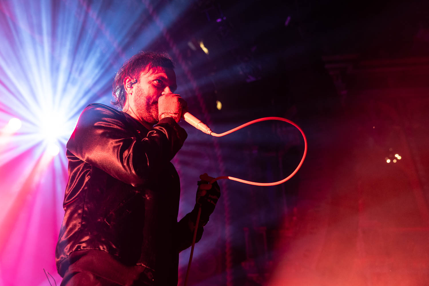 Bert McCracken, lead vocalist of The Used