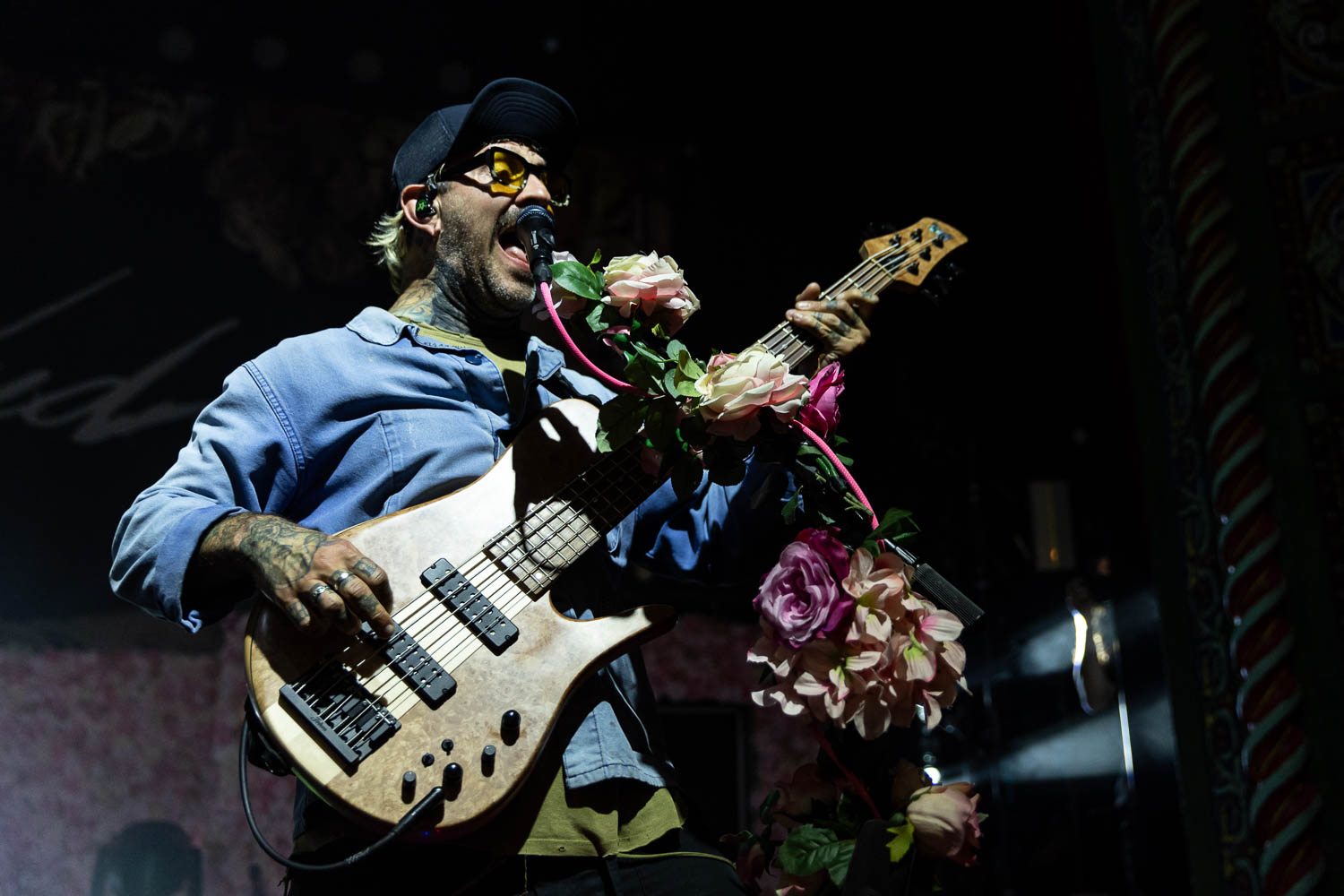 Jeph Howard, bass guitarist of The Used