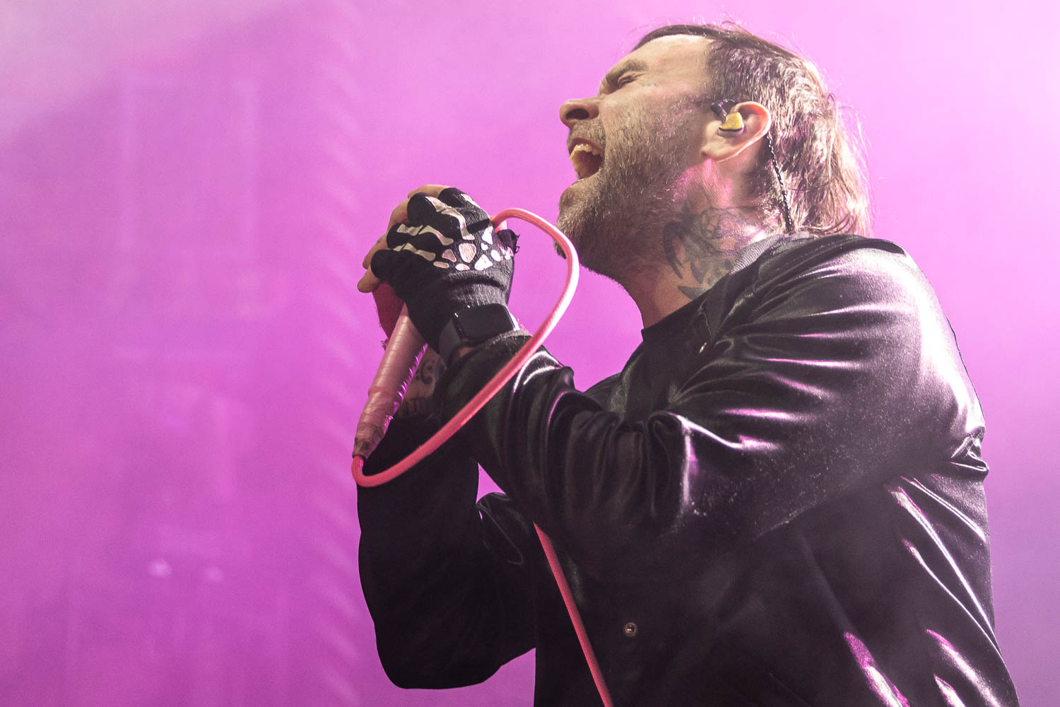 Bert McCracken, lead vocalist of The Used