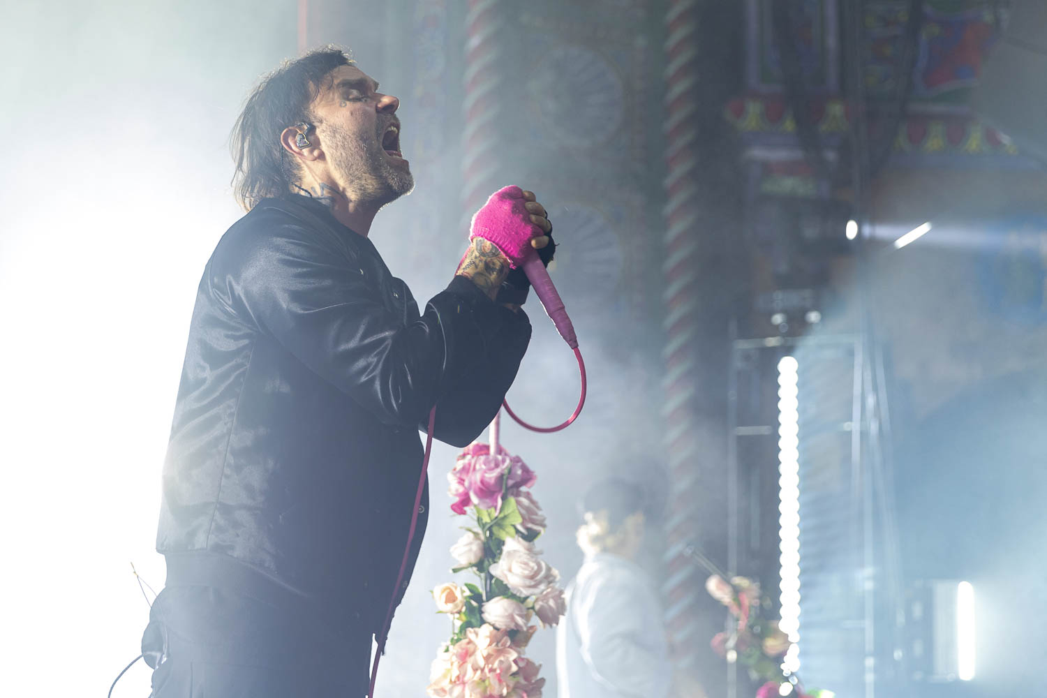 Bert McCracken, lead vocalist of The Used