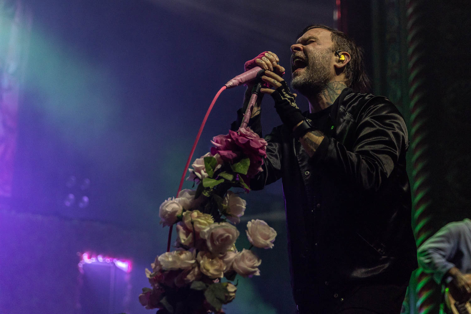 Bert McCracken, lead vocalist of The Used