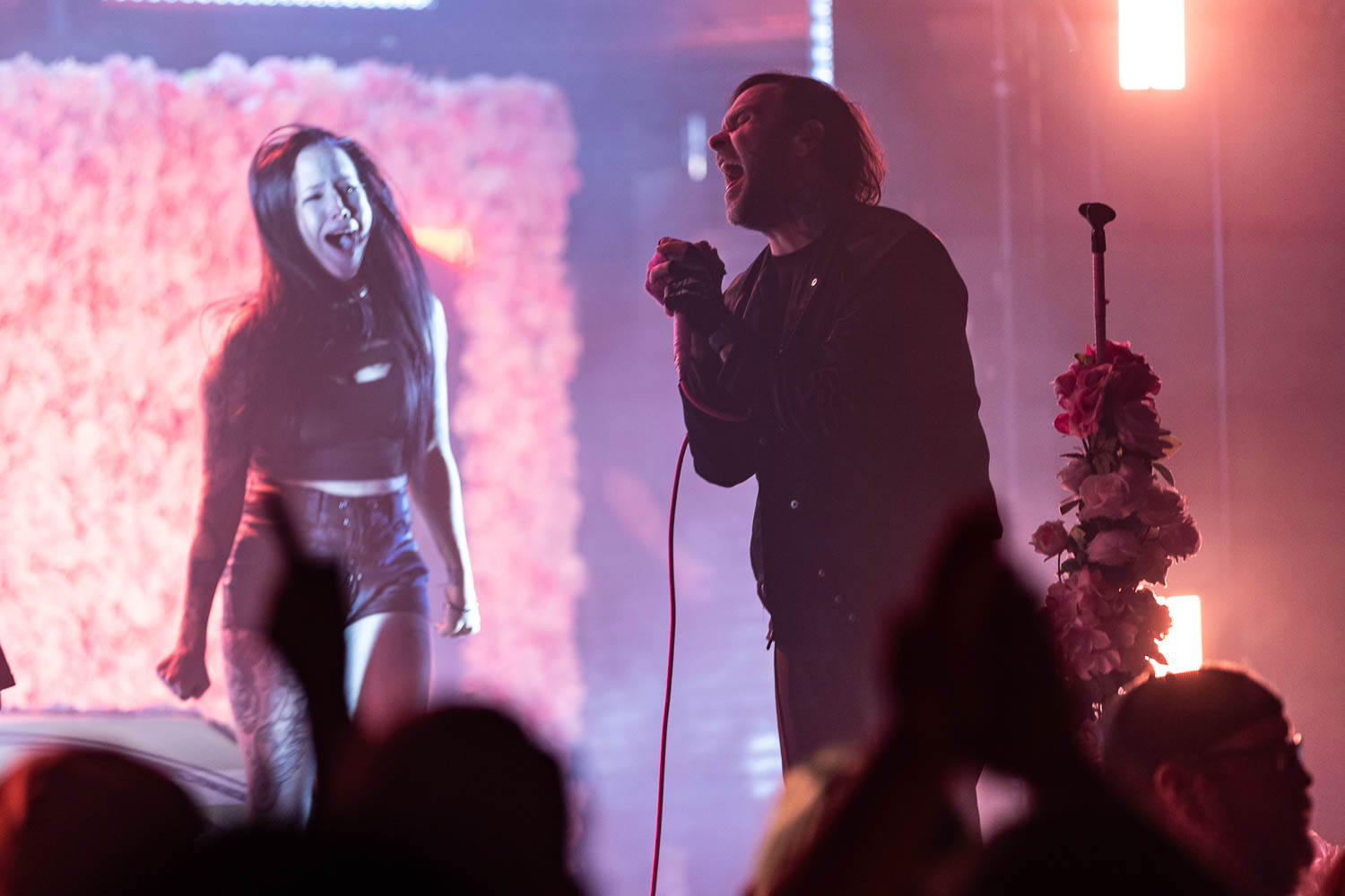 Bert McCracken, lead vocalist of The Used