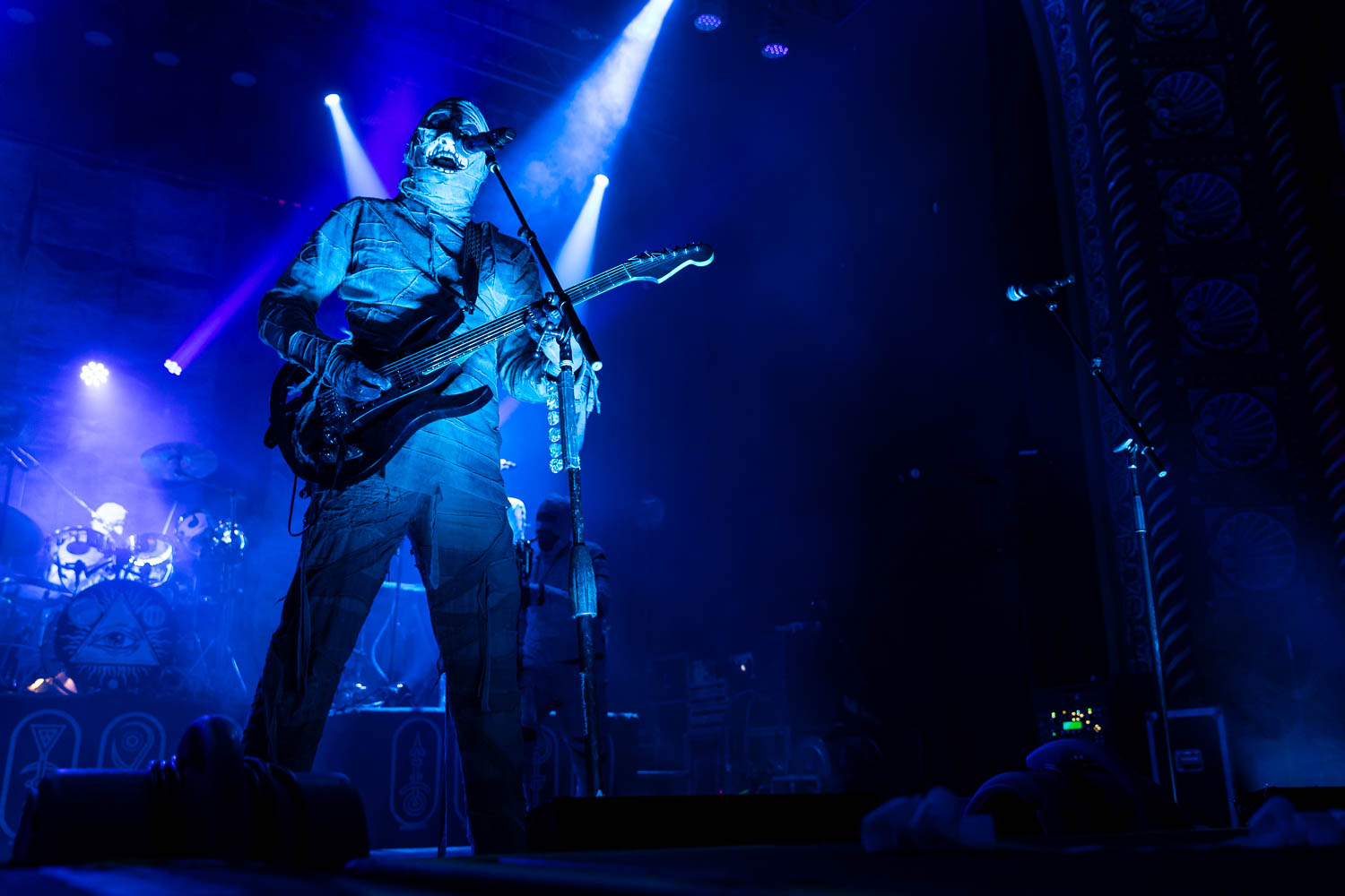 Here Come the Mummies performing at Uptown Theater in Kansas City, Missouri on Sunday, November 12, 2023.