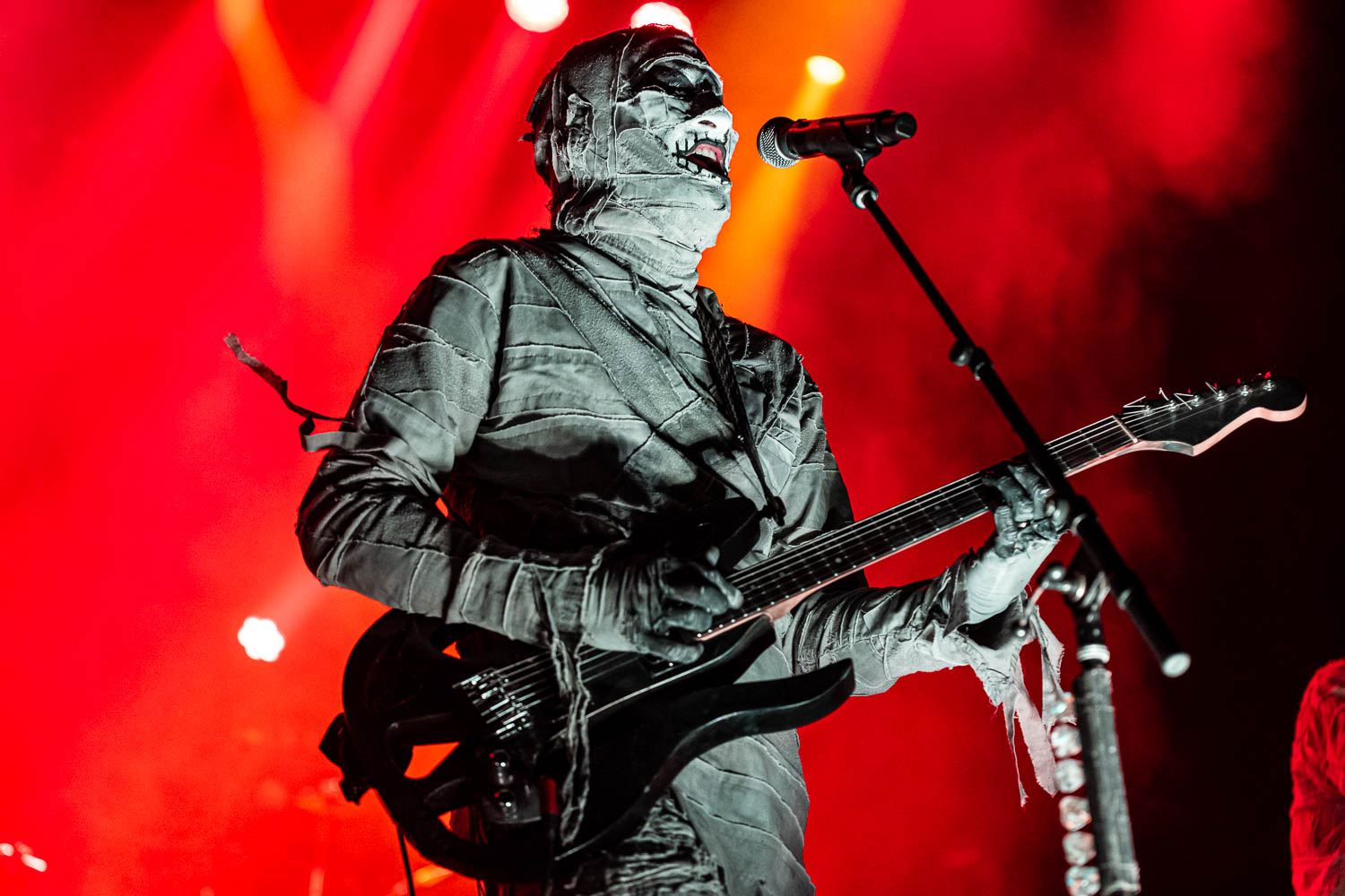 Here Come the Mummies performing at Uptown Theater in Kansas City, Missouri on Sunday, November 12, 2023.