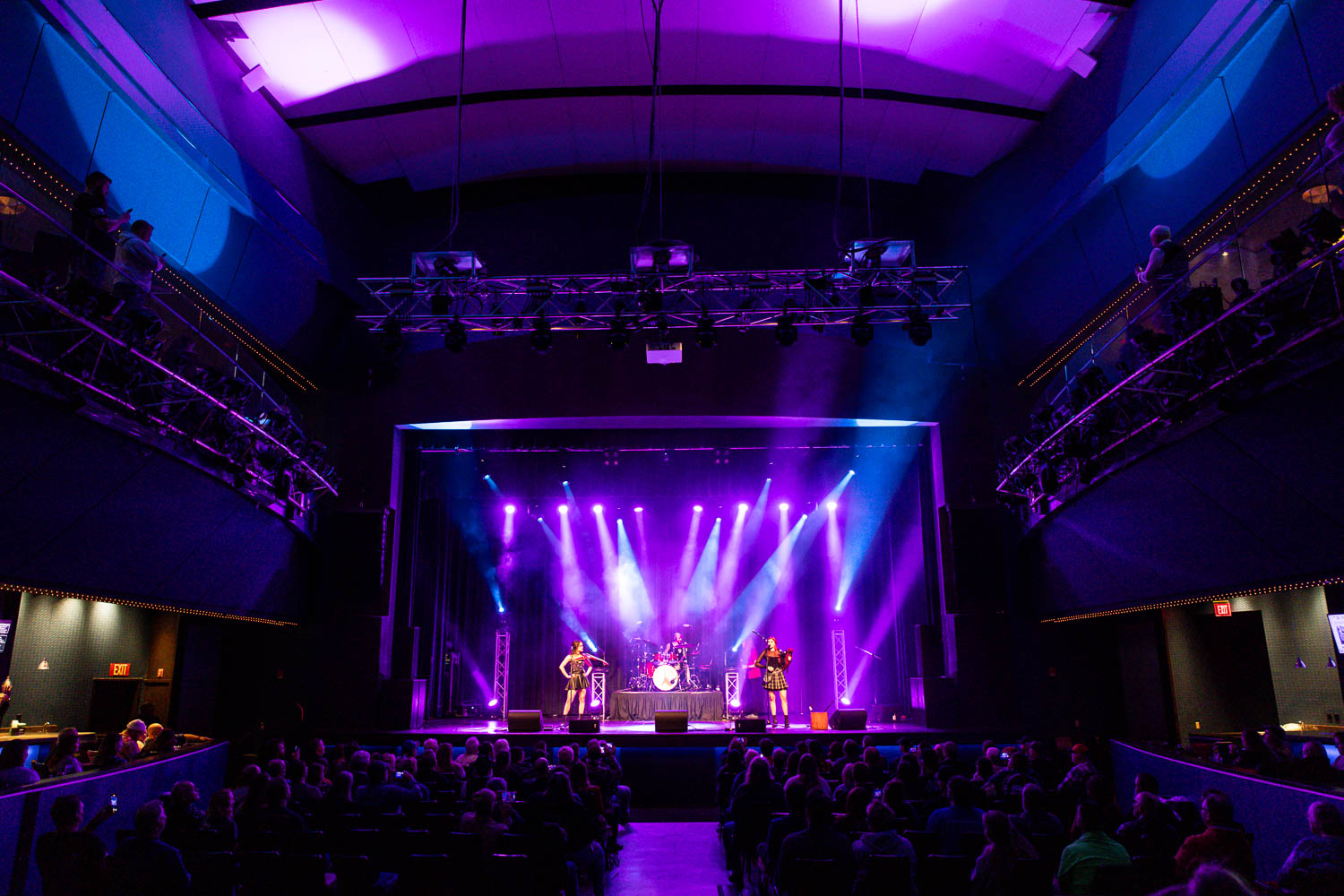 Mia X Ally performing at the Harrah's VooDoo Lounge in Kansas City, Missouri on November 10, 2023.