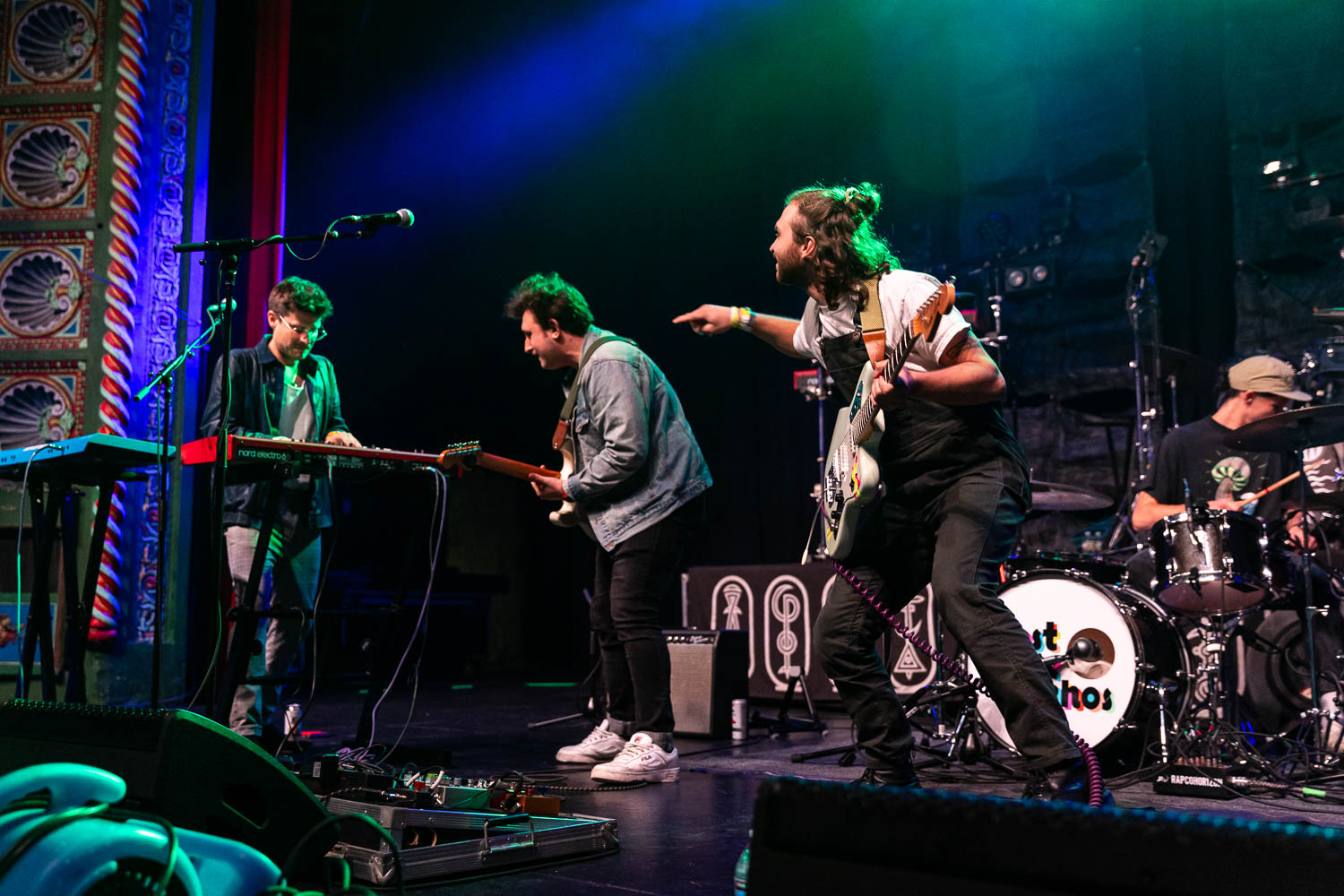 Post Sex Nachos performing at Uptown Theater in Kansas City, Missouri on November 12, 2023