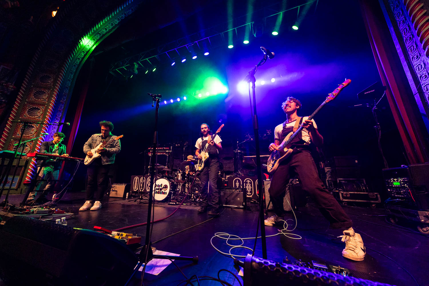Post Sex Nachos performing at Uptown Theater in Kansas City, Missouri on November 12, 2023
