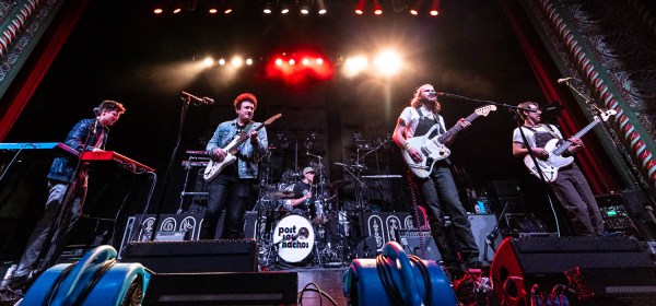 Post Sex Nachos performing at Uptown Theater in Kansas City, Missouri on November 12, 2023