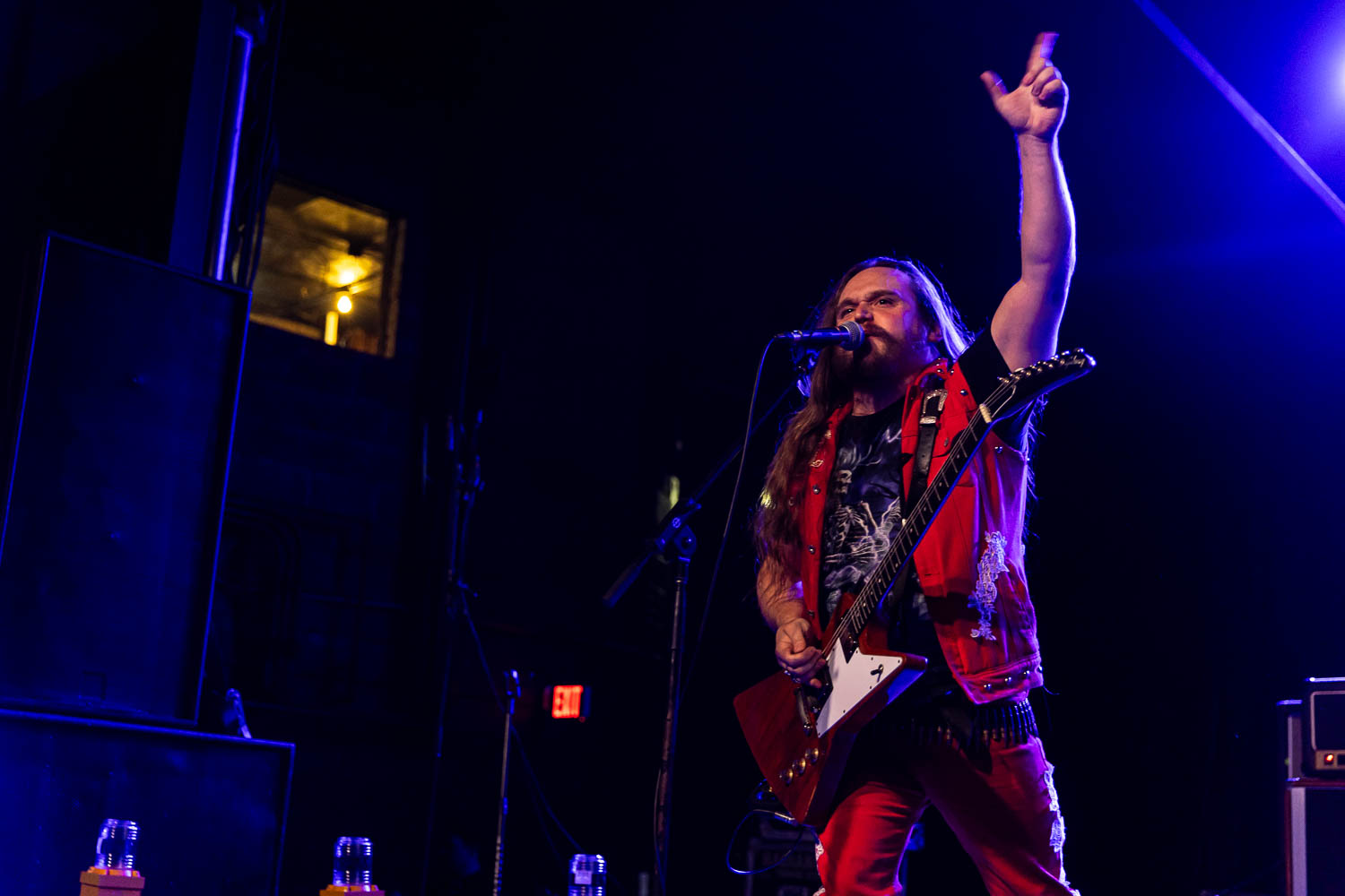 Tanner Jones, guitarist and vocalist of the Comancheros