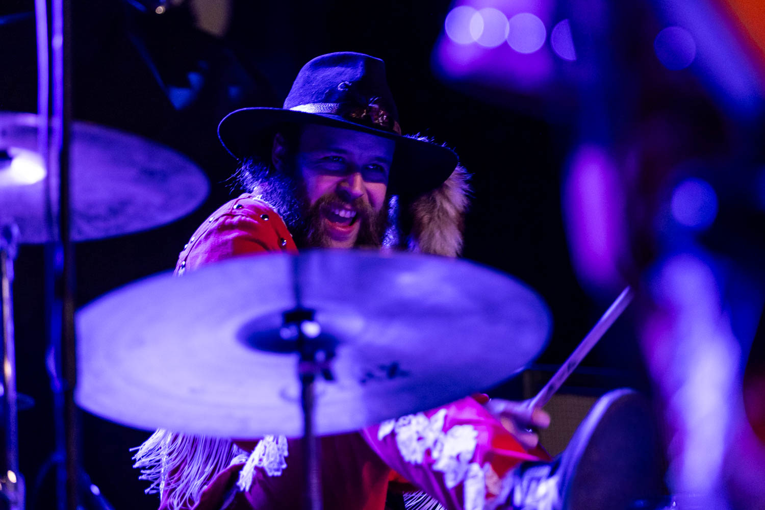 R. Michael Cook, drummer of the Comancheros