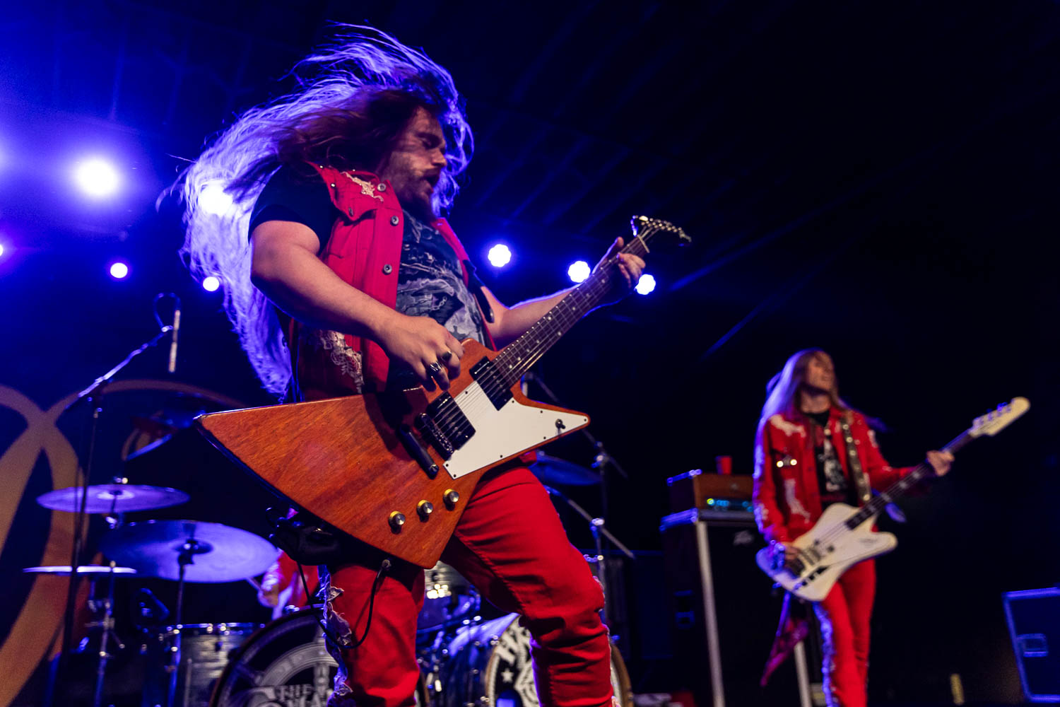 Tanner Jones, guitarist and vocalist of the Comancheros