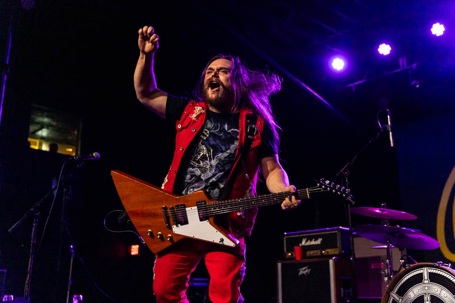 Tanner Jones, guitarist and vocalist of the Comancheros