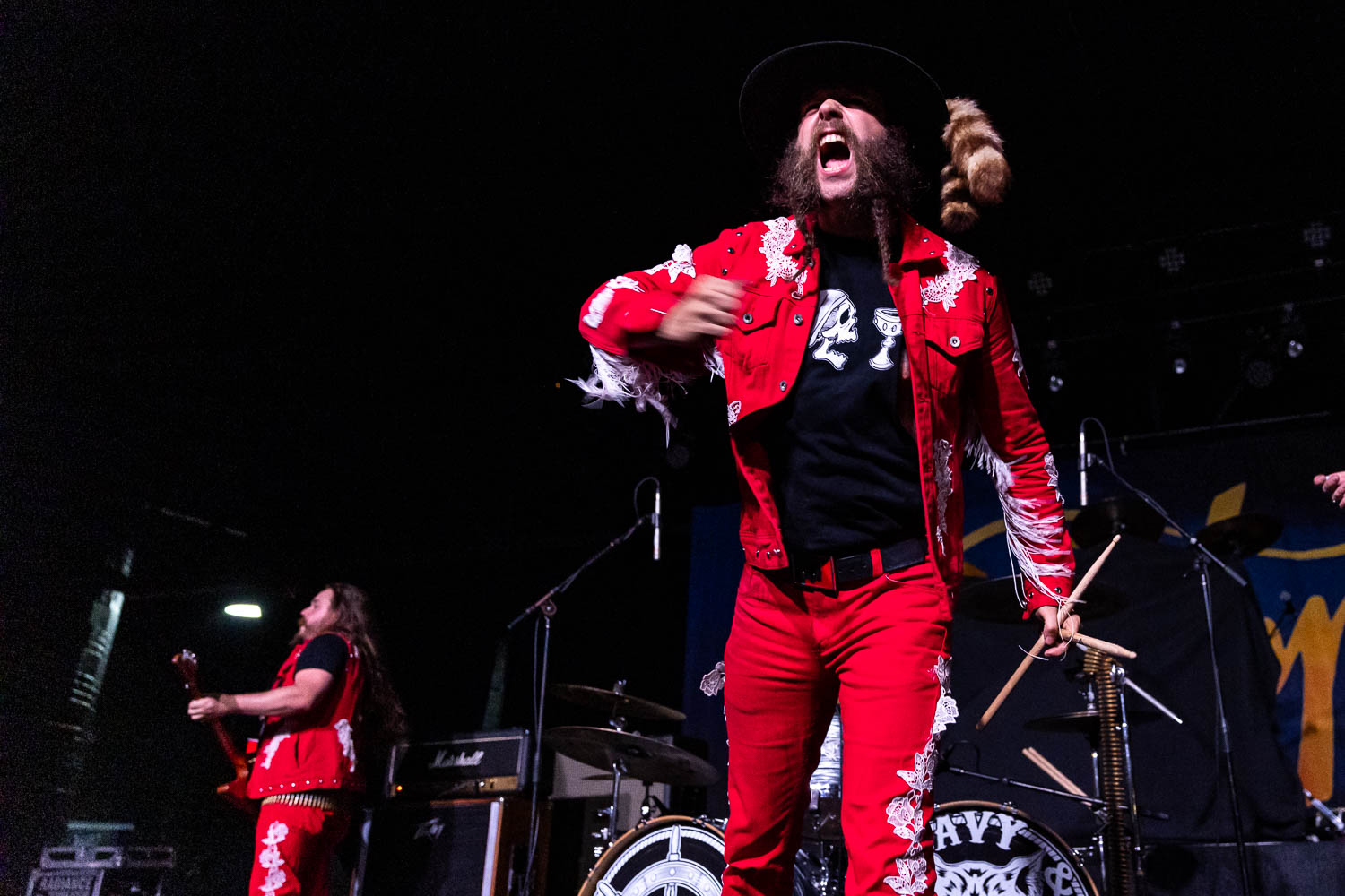 R. Michael Cook, drummer of the Comancheros