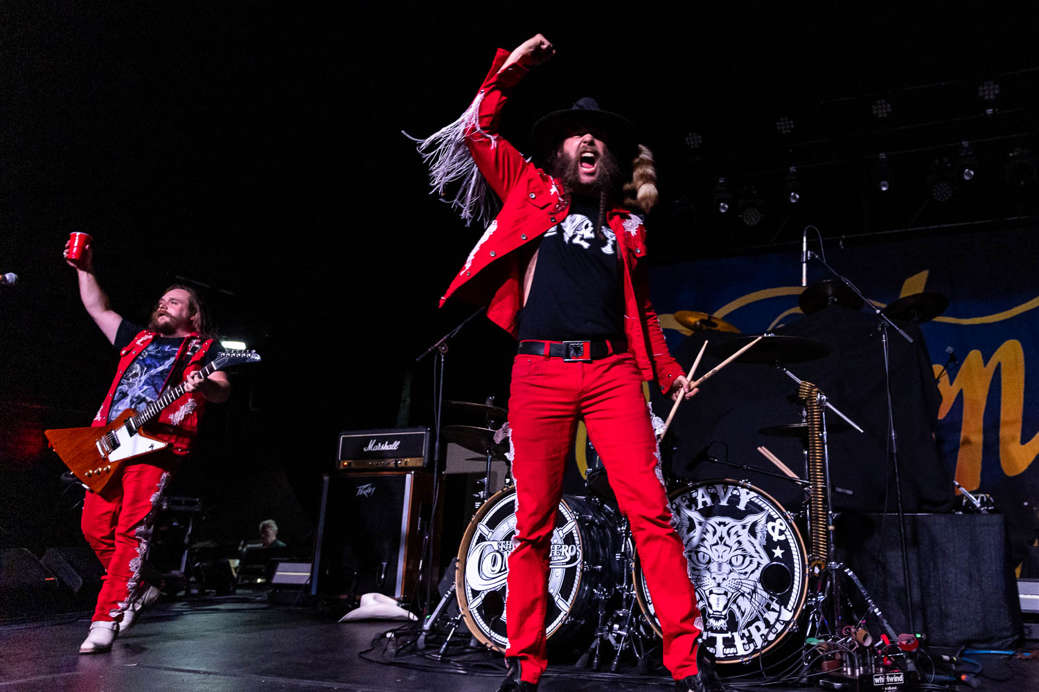 R. Michael Cook, drummer of the Comancheros