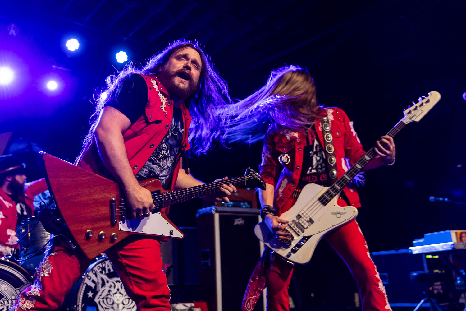 Tanner Jones, guitarist and vocalist of the Comancheros