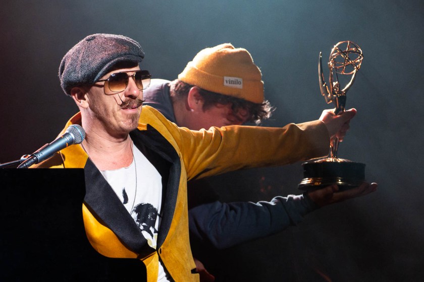 Foy Vance performing at The Truman in Kansas City, Missouri on January 24, 2024.