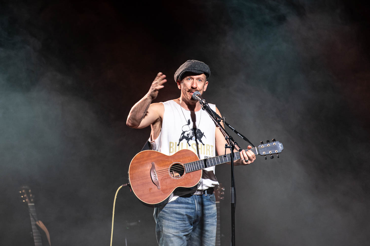 Foy Vance performing at The Truman in Kansas City, Missouri on January 24, 2024.