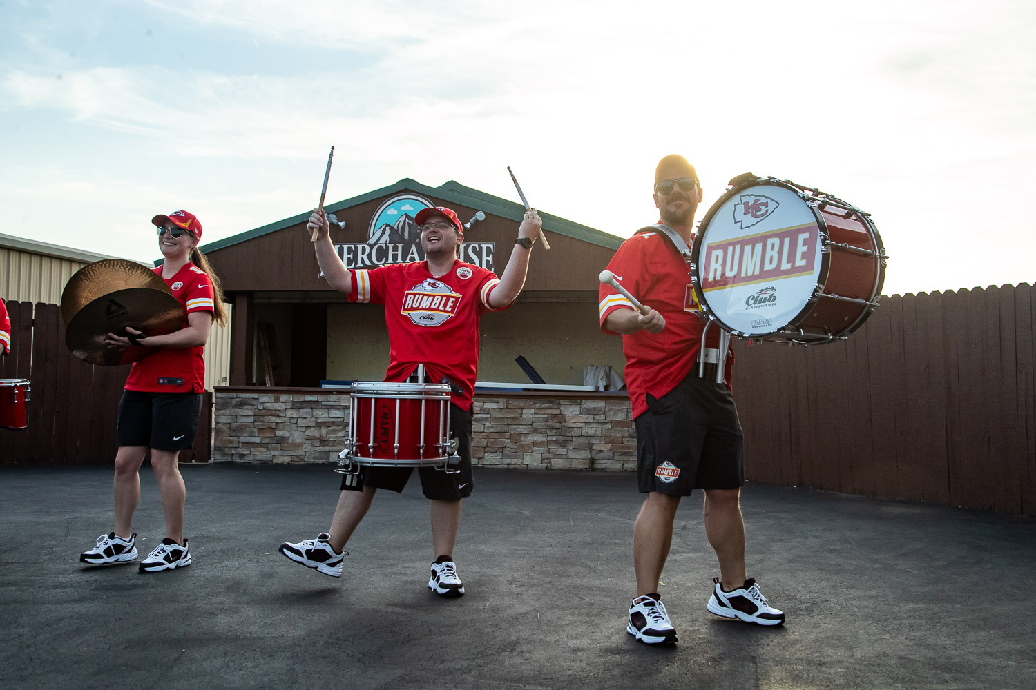Rumble performing on day two of Breakaway Festival at Azura Amphitheater on August 6, 2022 in Bonner Springs, KS.