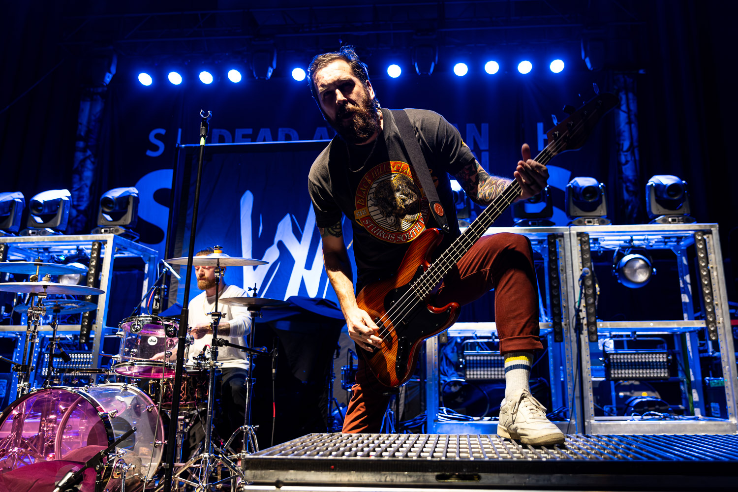 Marshall Gutierrez, bass guitarist of Dead American