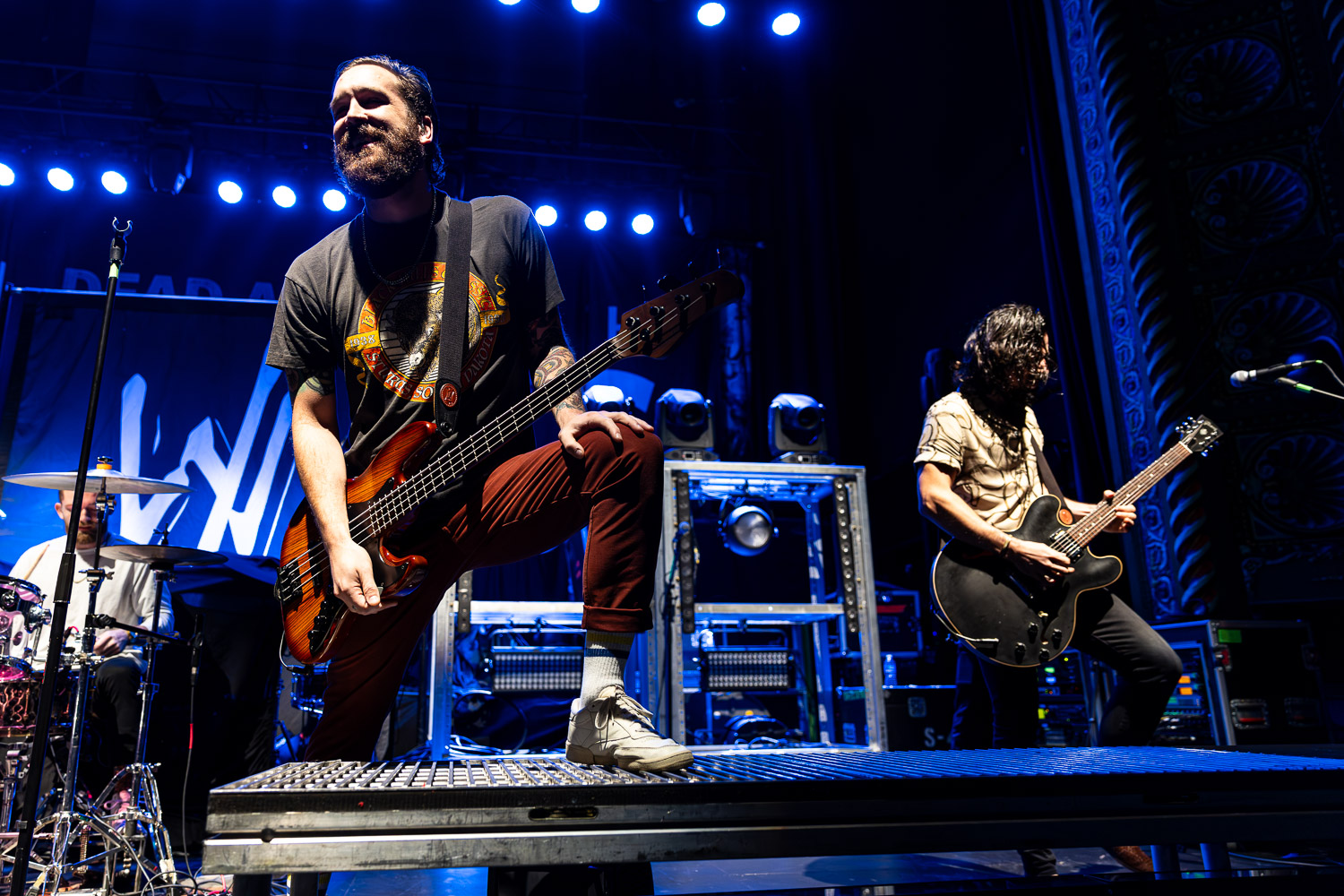 Marshall Gutierrez, bass guitarist of Dead American