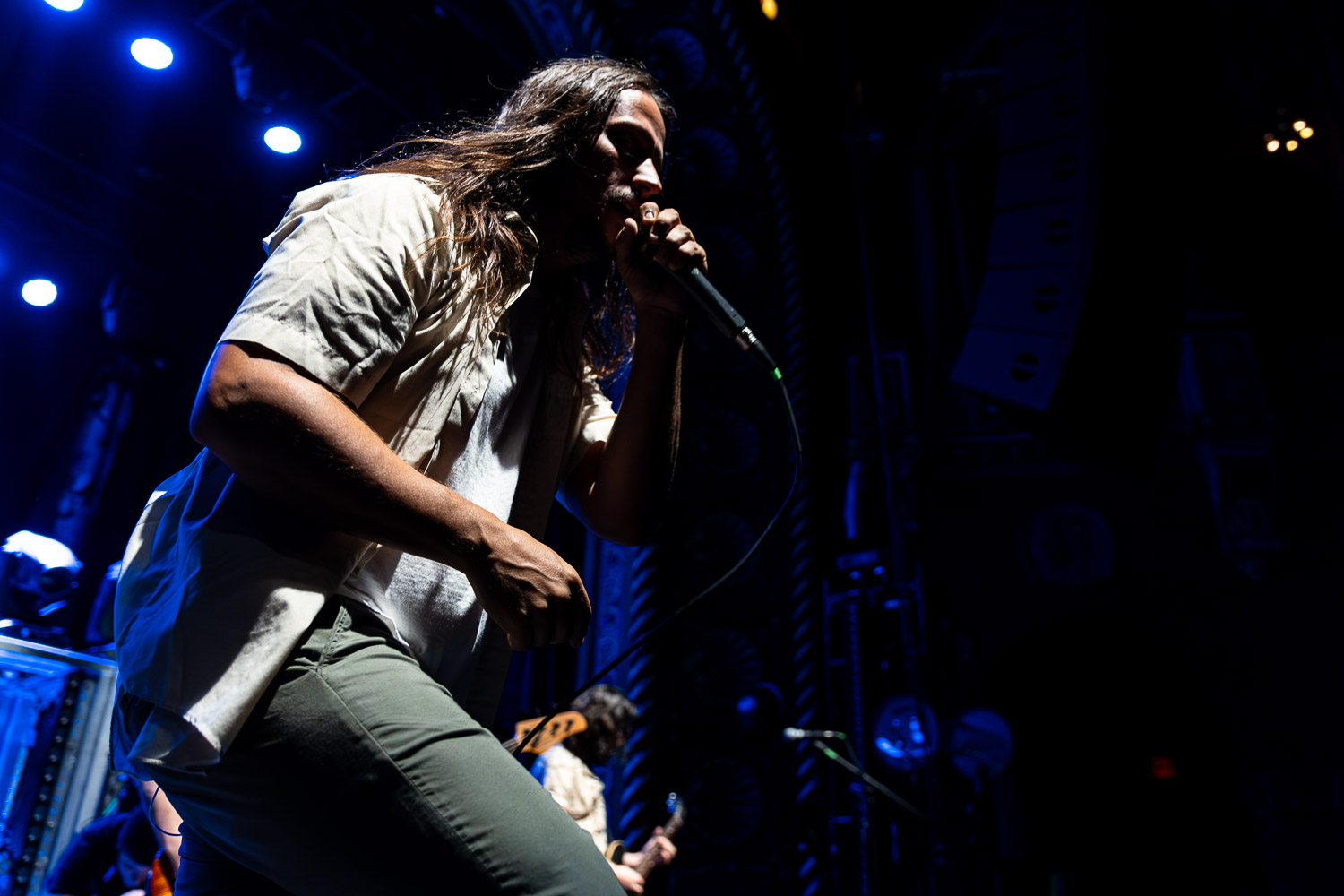 Cove Reber, lead vocalist of Dead American