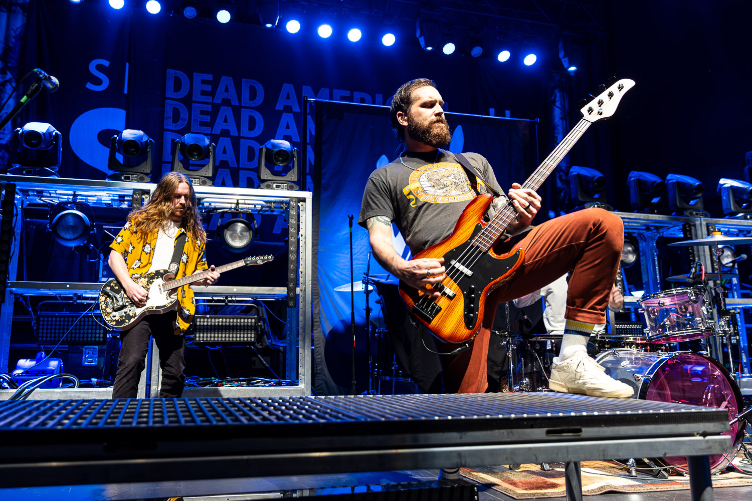 Marshall Gutierrez, bass guitarist of Dead American