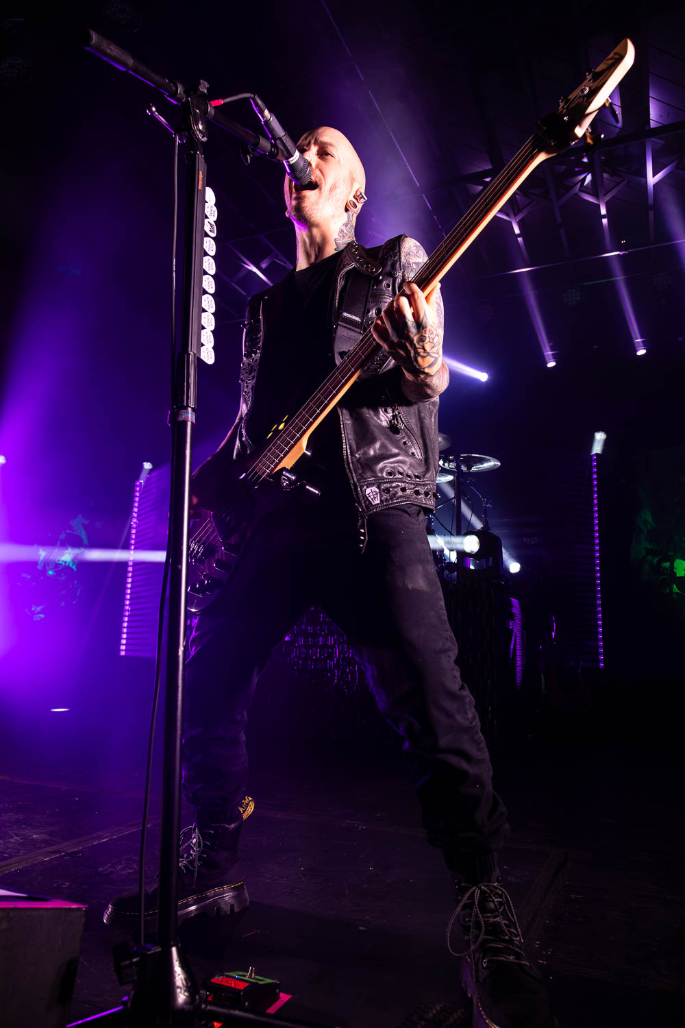 Ryan Neff, bass guitarist of As I Lay Dying