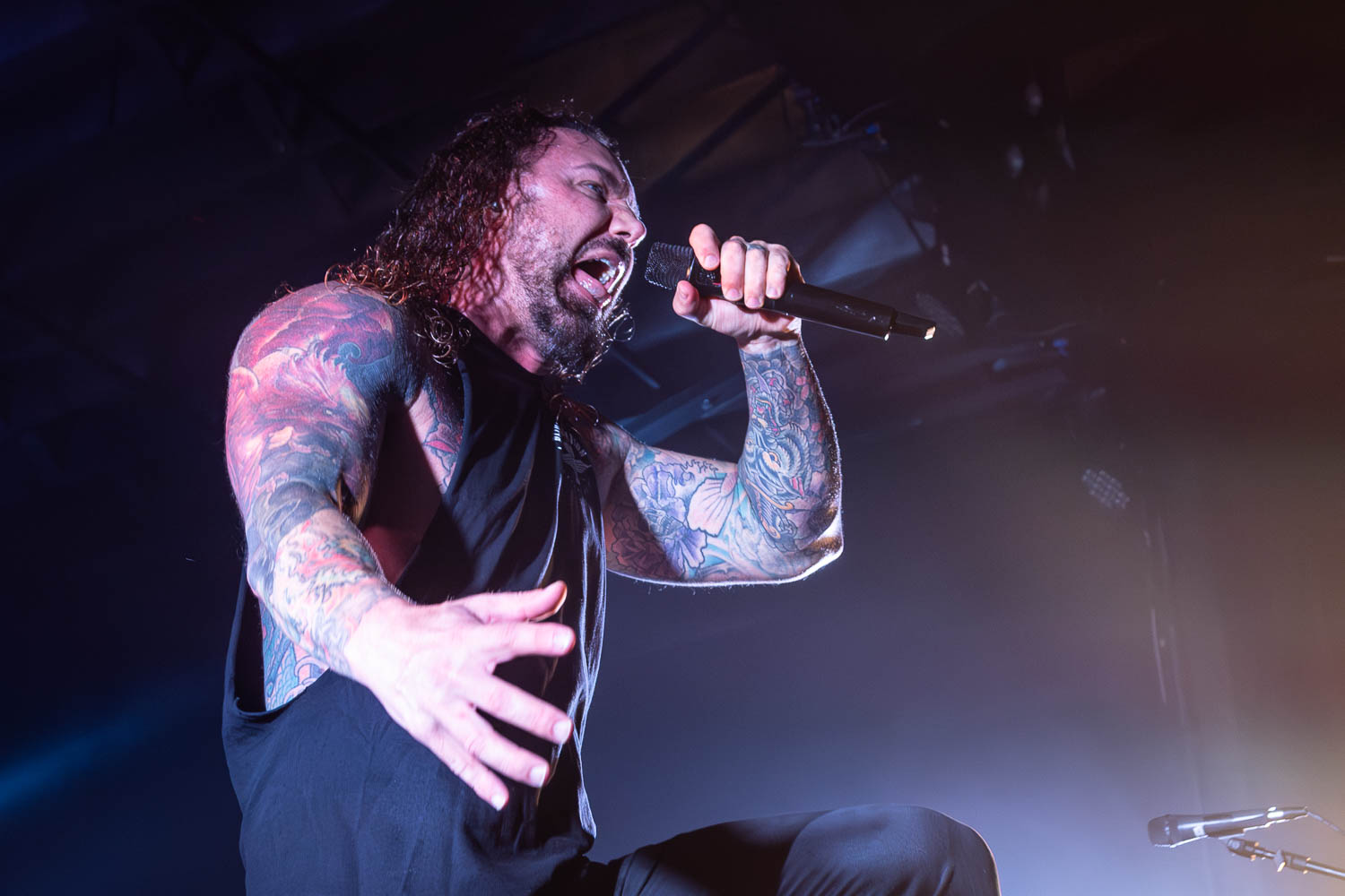 Tim Lambesis, lead vocalist of As I Lay Dying