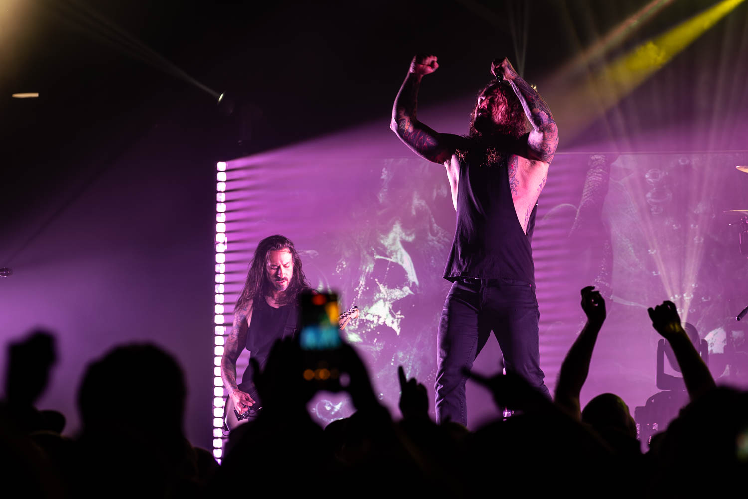 Tim Lambesis, lead vocalist of As I Lay Dying