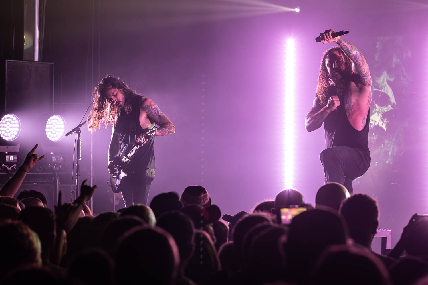 Tim Lambesis, lead vocalist of As I Lay Dying