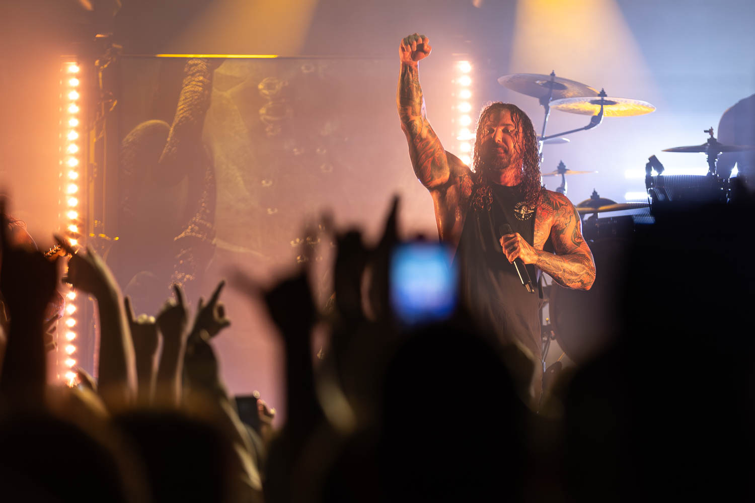 Tim Lambesis, lead vocalist of As I Lay Dying