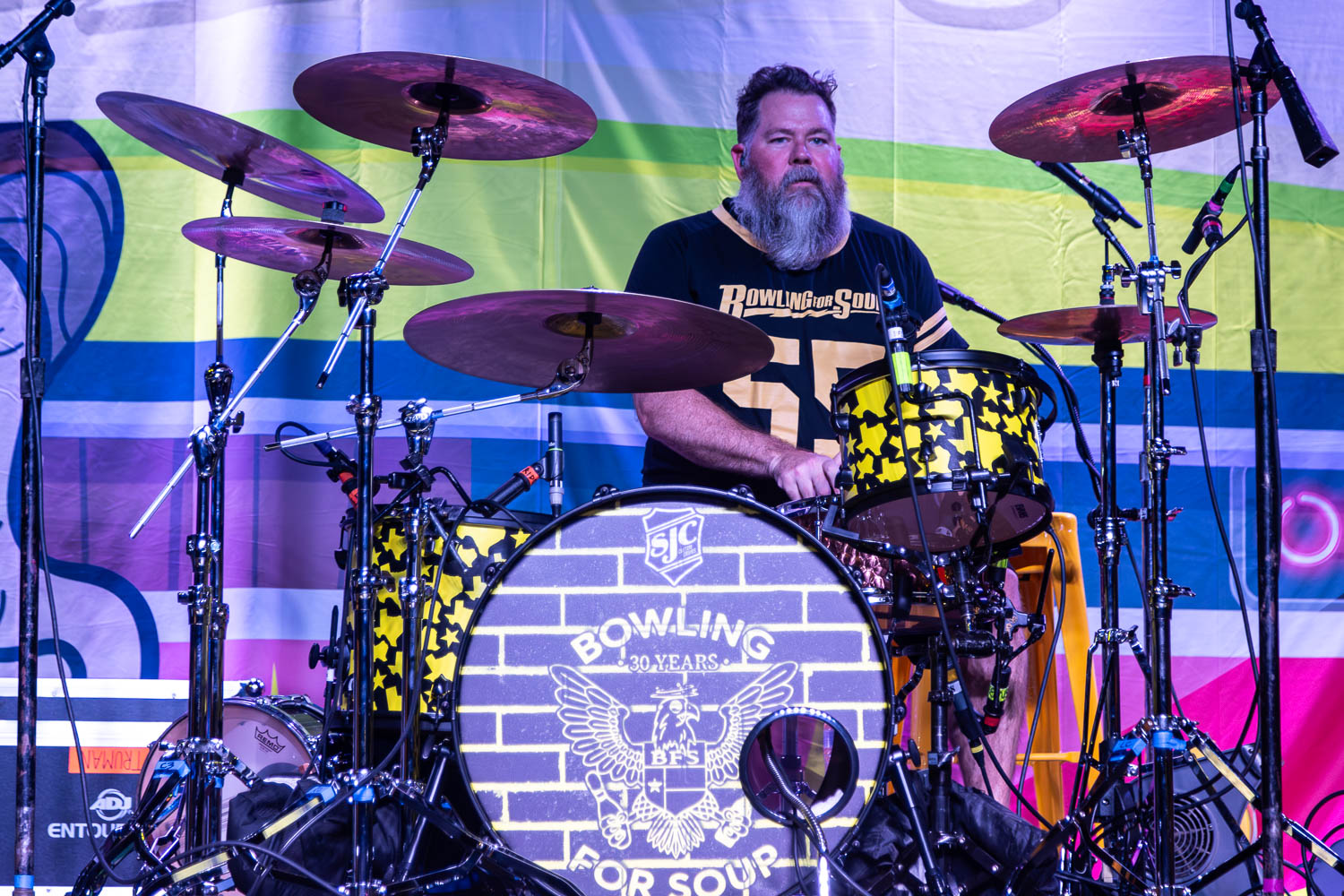 Gary Wiseman, drummer of Bowling For Soup