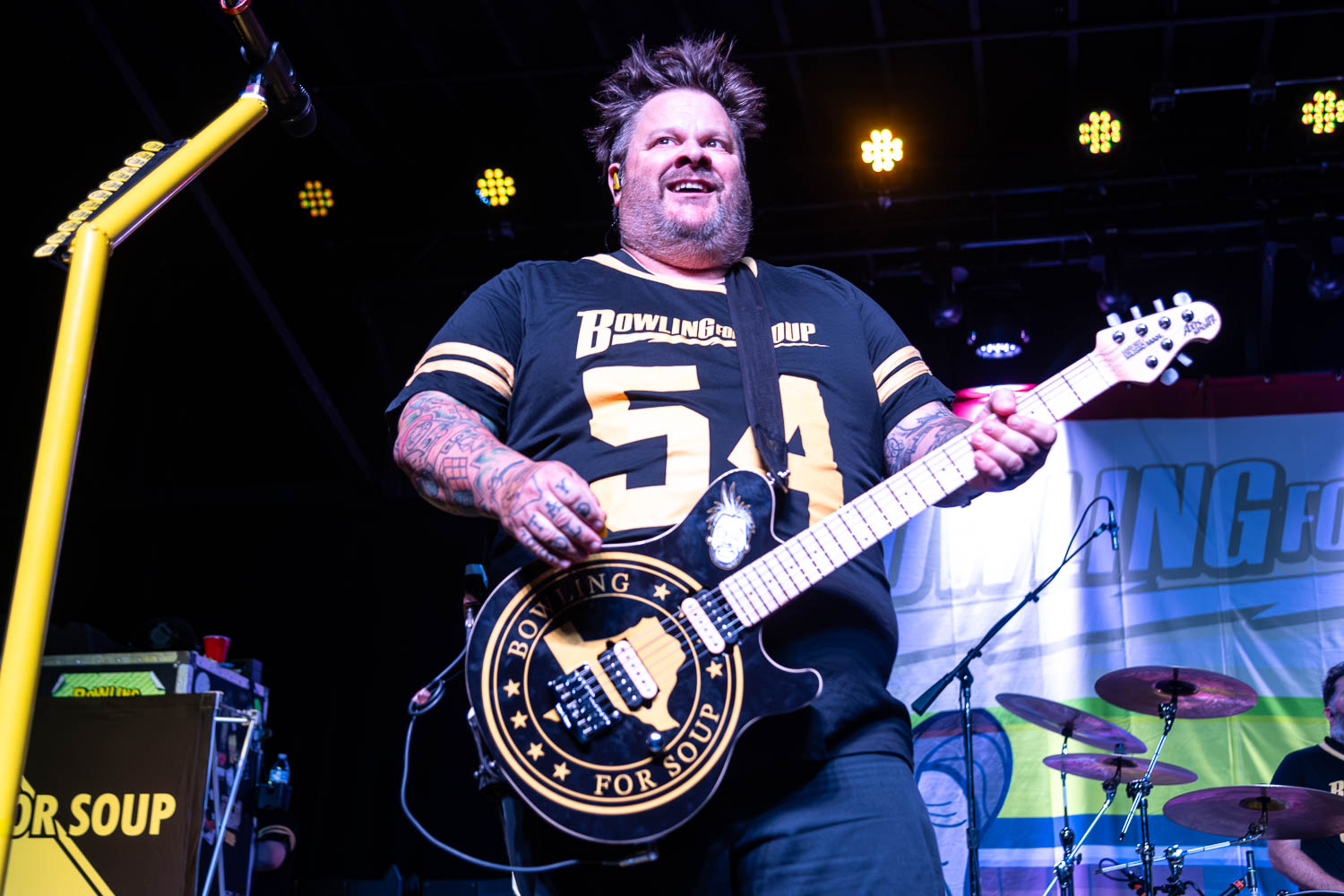 Jaret Reddick, lead vocalist of Bowling For Soup