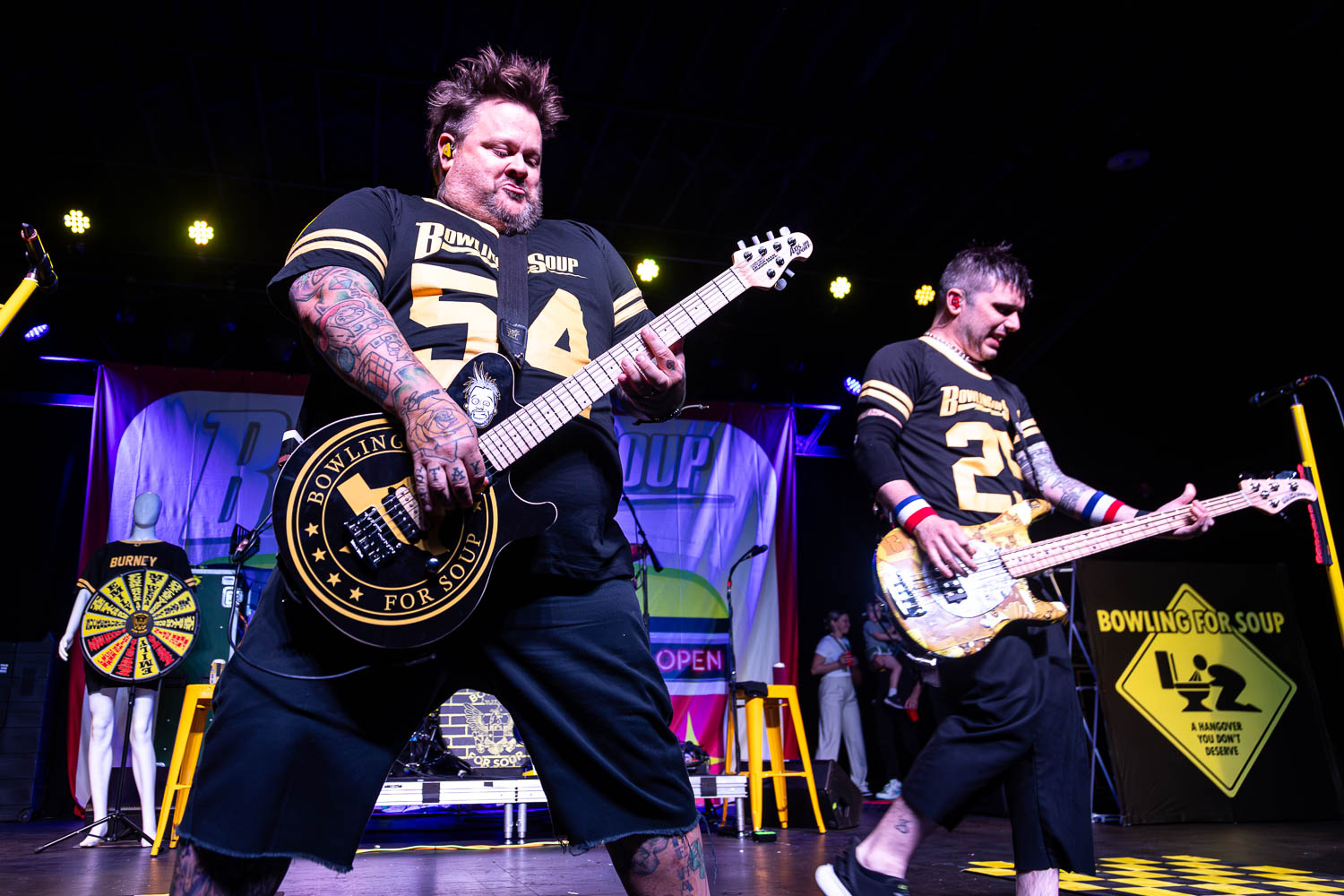 Jaret Reddick, lead vocalist of Bowling For Soup