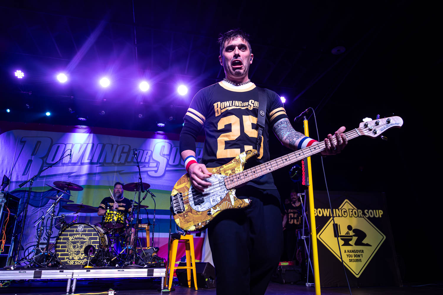 Rob Felicetti, bass guitarist of Bowling For Soup