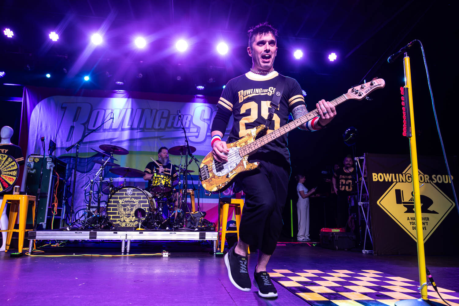 Rob Felicetti, bass guitarist of Bowling For Soup