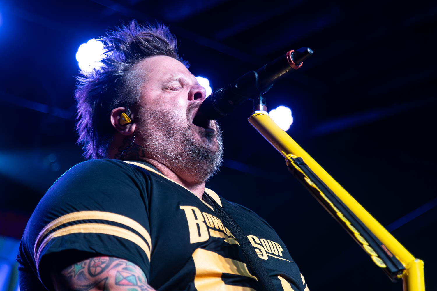 Jaret Reddick, lead vocalist of Bowling For Soup