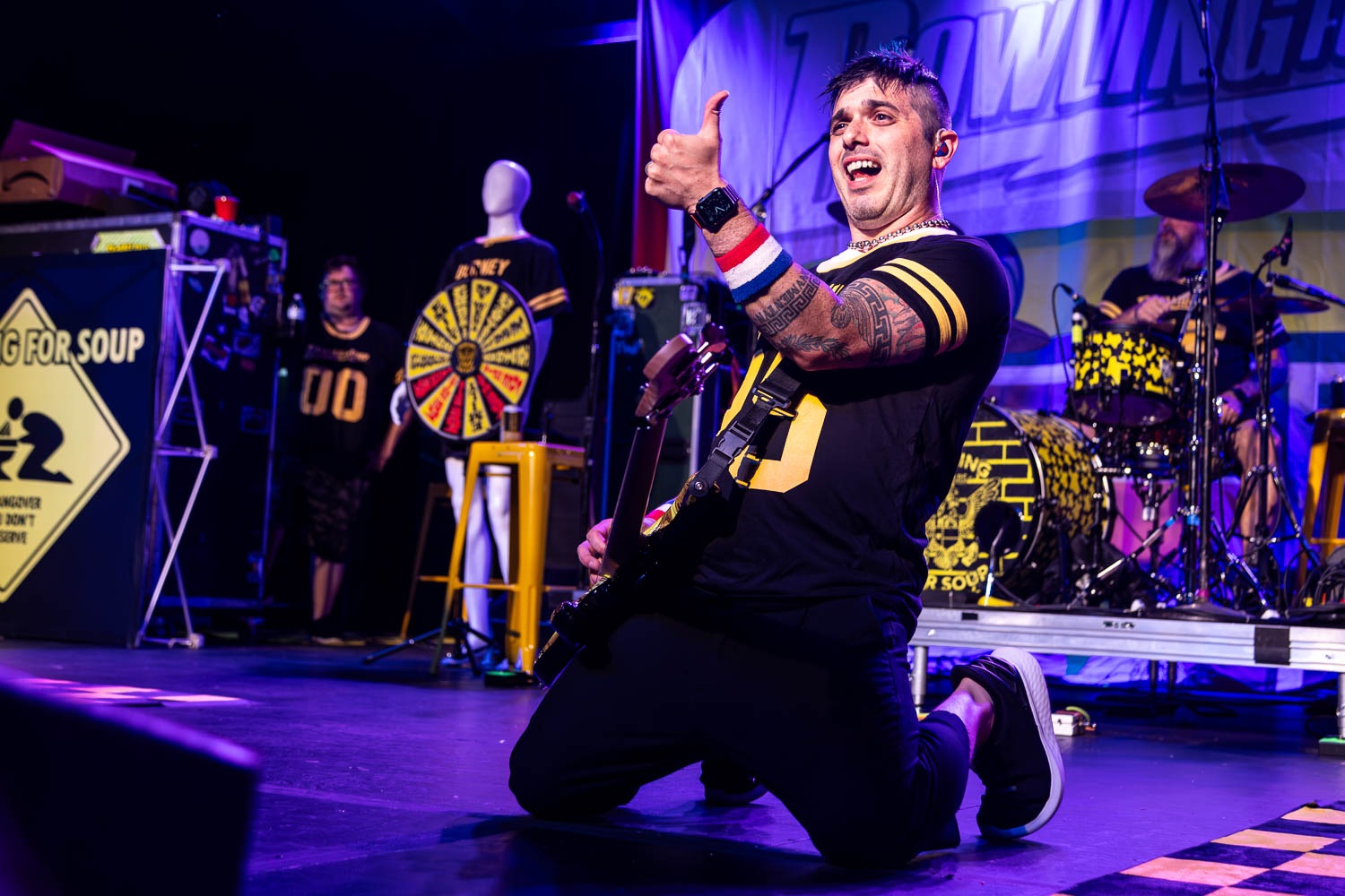 Rob Felicetti, bass guitarist of Bowling For Soup