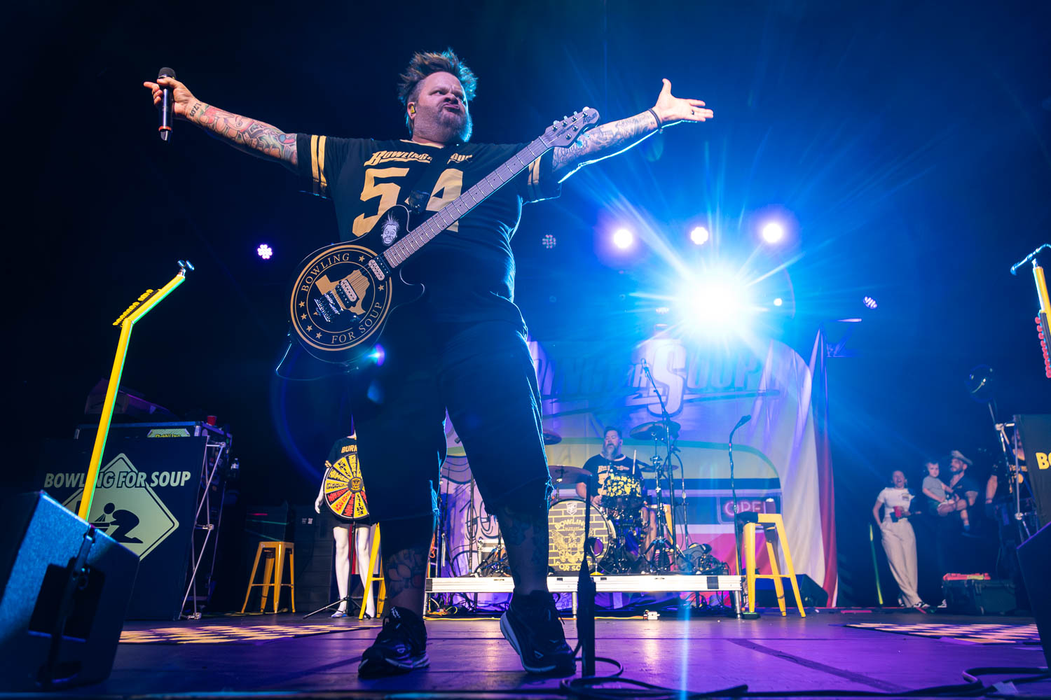 Jaret Reddick, lead vocalist of Bowling For Soup