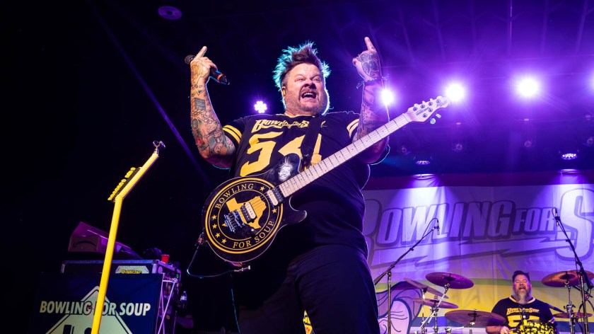 Jaret Reddick, lead vocalist of Bowling For Soup