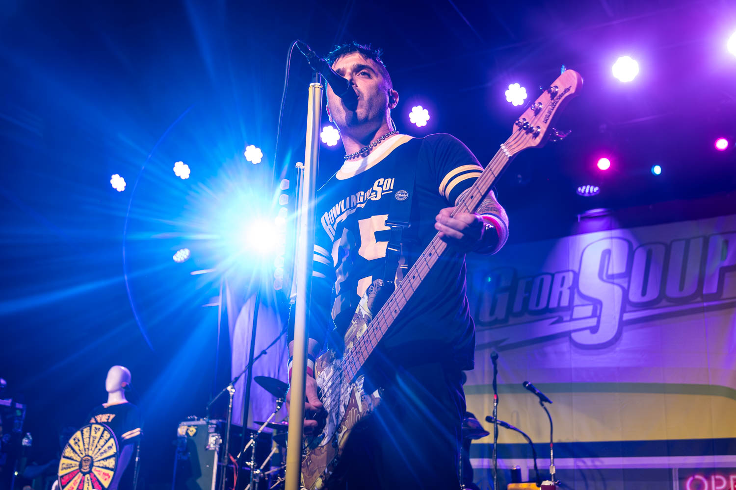 Rob Felicetti, bass guitarist of Bowling For Soup